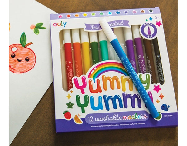Yummy Yummy Scented Markers - Set of 12