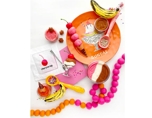 Ice Cream (Neapolitan) Play Dough Kit