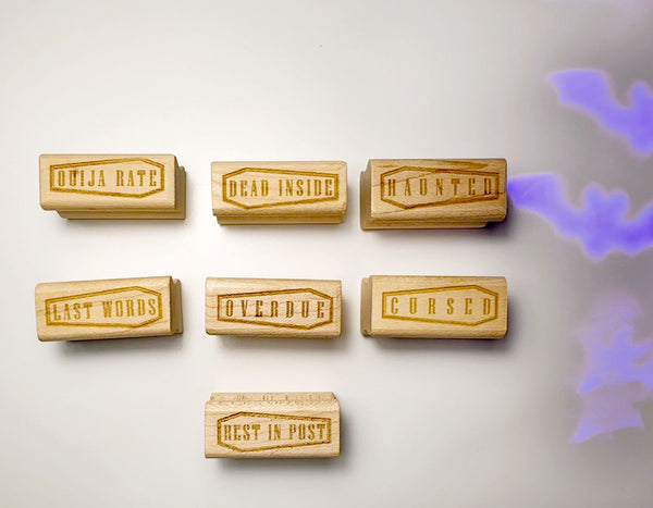 Halloween Rubber Stamps