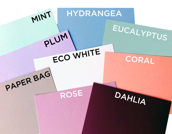 A7 Blank Note Cards Set of 10