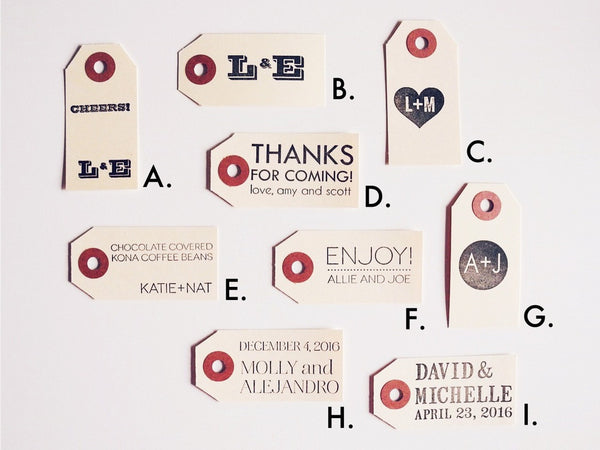 Custom DIY Favor Stamp