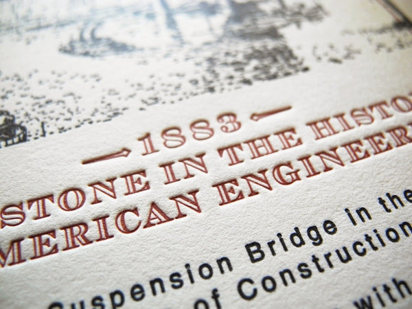 Letterpress Cards by Oblation Paper