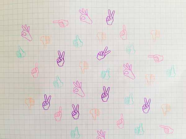 Icon Rubber Stamps