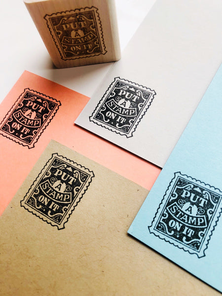 Mail More Love Rubber Stamps