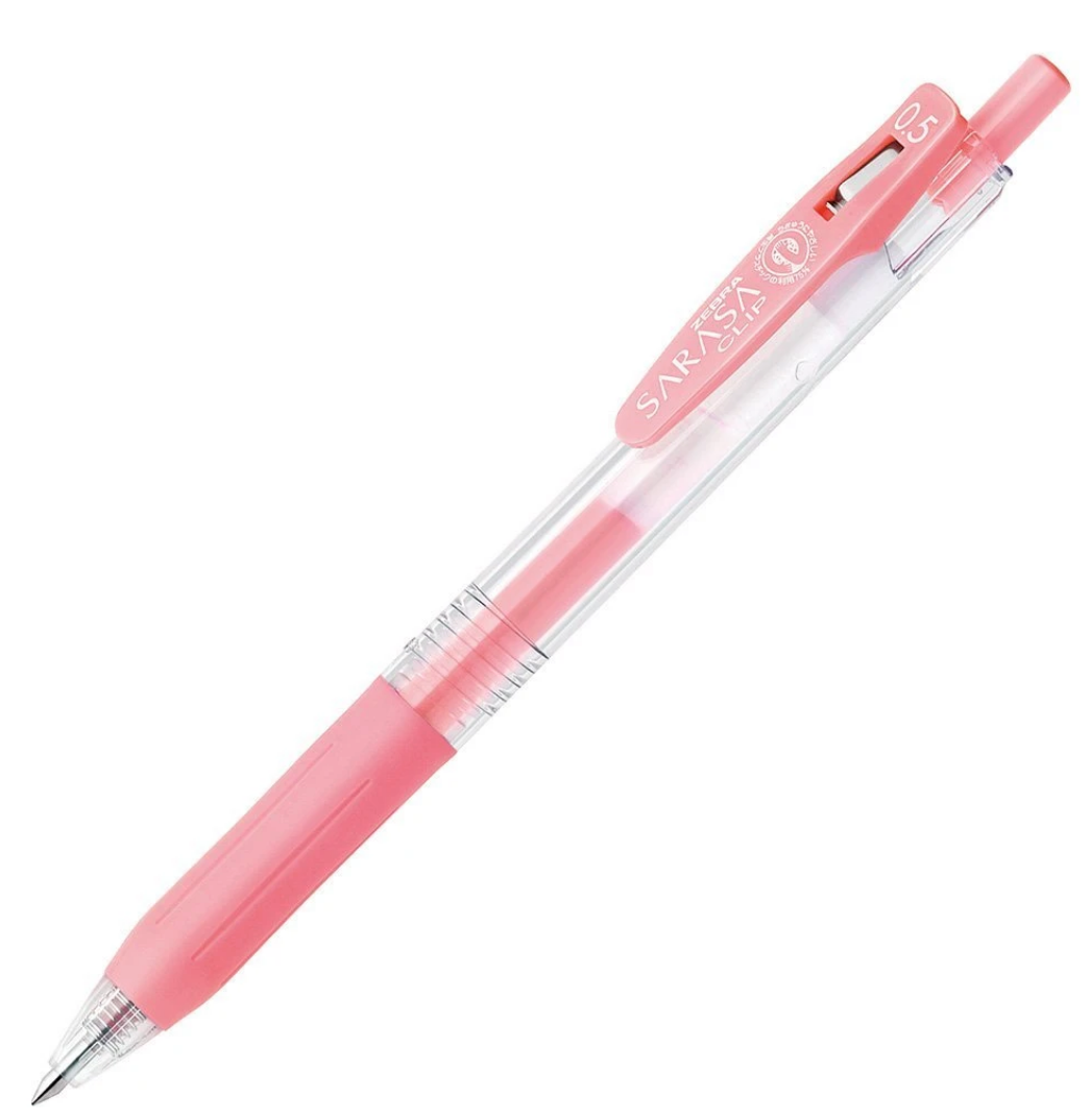 Zebra Sarasa Clip Milky Gel Pen 0.5mm Gel Pen - Bullet Journalling Sta –  Paper Pastries