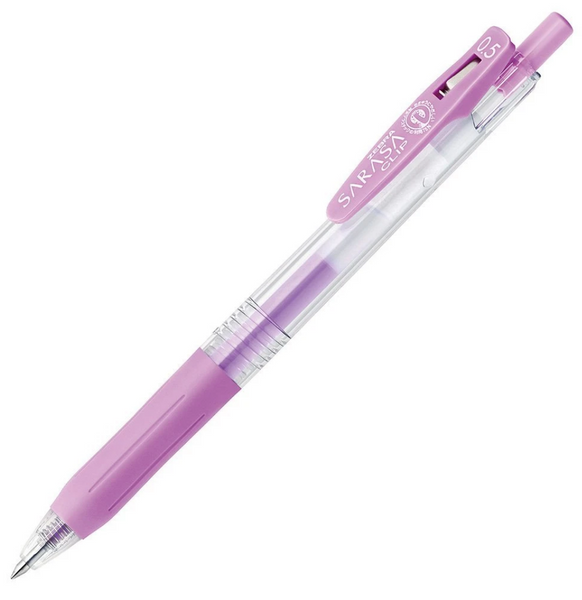 Zebra Sarasa Clip Milky Gel Pen 0.5mm Gel Pen - Bullet Journalling Stationery - 0.5 Kawaii Milk Jelly Ink - Japanese Bujo Supplies