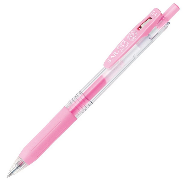 Zebra Sarasa Clip Milky Gel Pen 0.5mm Gel Pen - Bullet Journalling Stationery - 0.5 Kawaii Milk Jelly Ink - Japanese Bujo Supplies