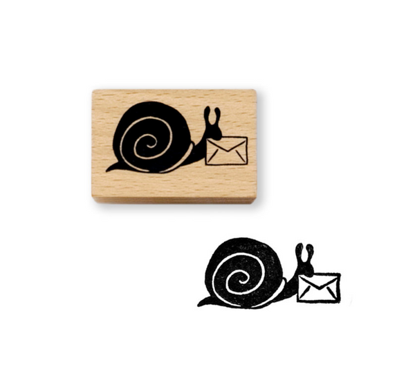 SNAIL MAIL Rubber Stamps by Wit & Whistle