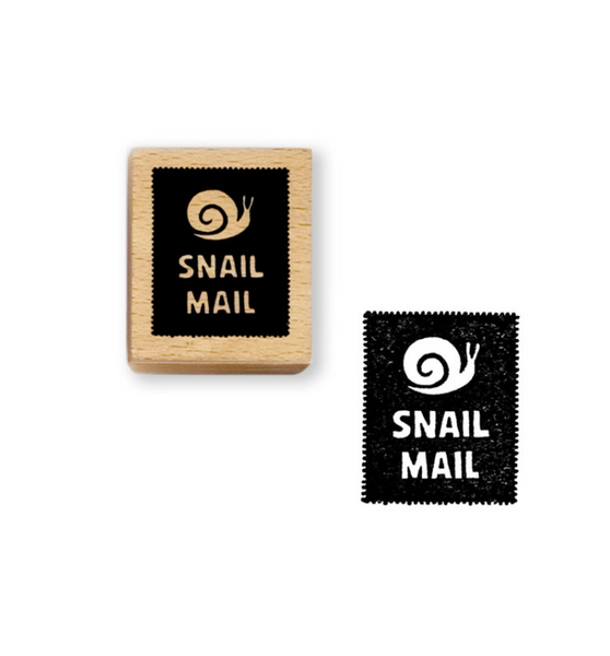 SNAIL MAIL Rubber Stamps by Wit & Whistle