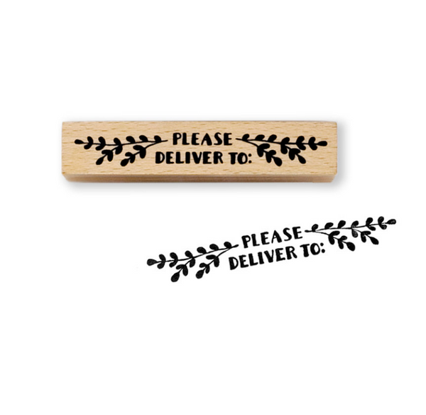 SNAIL MAIL Rubber Stamps by Wit & Whistle