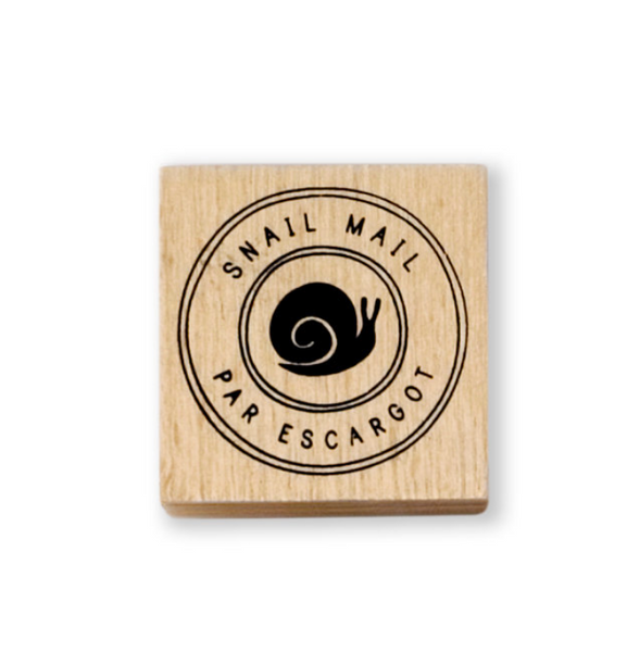 SNAIL MAIL Rubber Stamps by Wit & Whistle