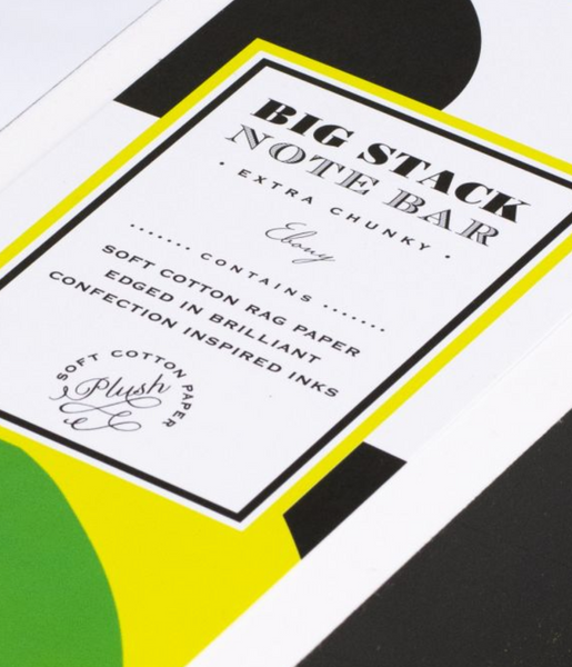 BIG STACK NOTEPAD EBONY