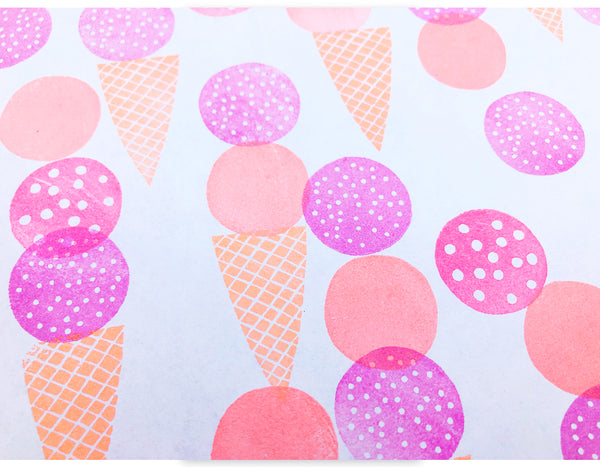 ICE CREAM STAMPS - TALK TO THE SUN