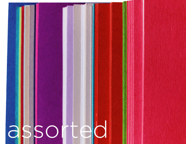 Colorful Blank A2 Flat Cards