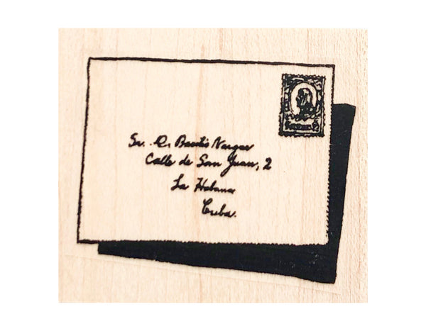 Snail Mail and Art Themed Rubber Stamps