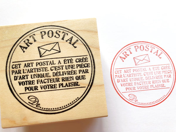 Mail Art and Handwritten Letter Rubber Stamps