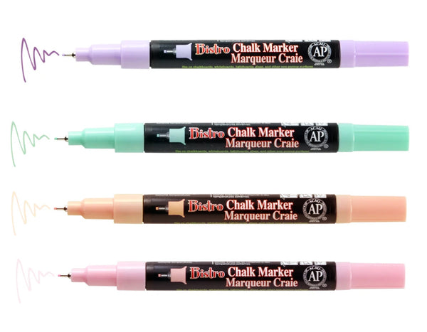 BISTRO CHALK EXTRA FINE POINT PASTEL SET