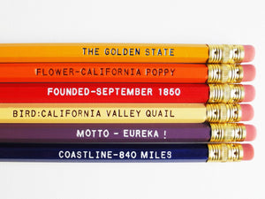 Paper Pastries California Pencil Set