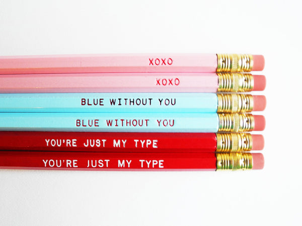 Paper Pastries Enamored Pencil Set