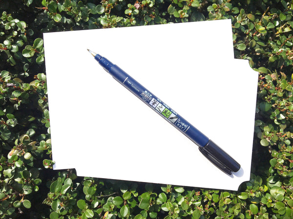 Tombow Fudenosuke Flexible Brush Pen