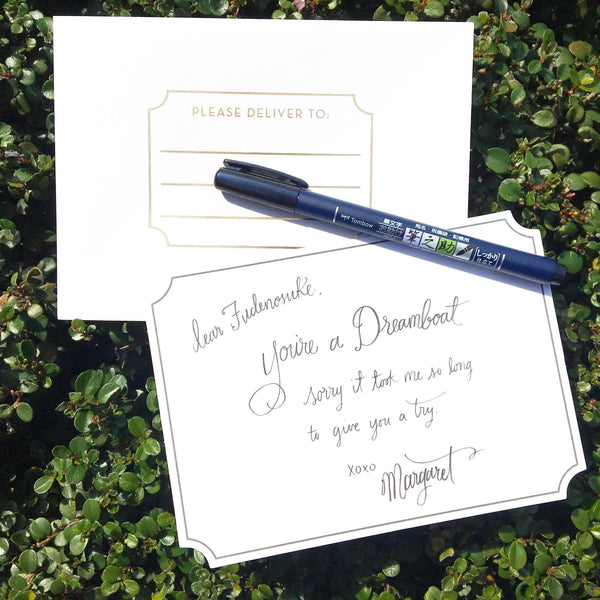 Tombow Fudenosuke Flexible Brush Pen