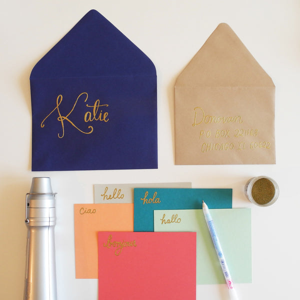 Glue Pen and Embossing Accessories