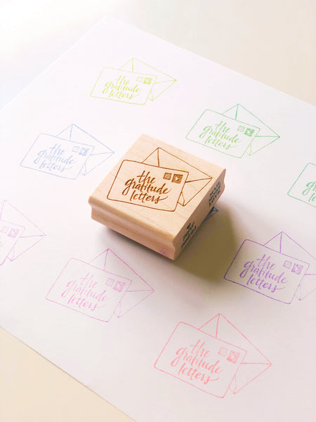 Mail More Love Rubber Stamps