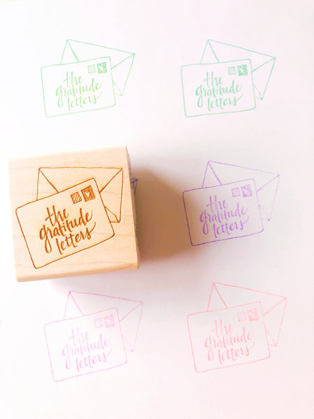 Mail More Love Rubber Stamps