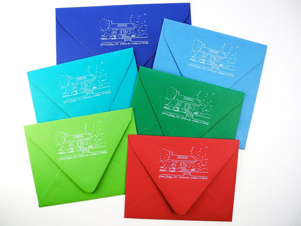 Custom House Return Address Stamp