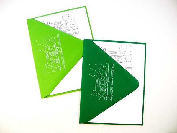 Custom House Return Address Stamp