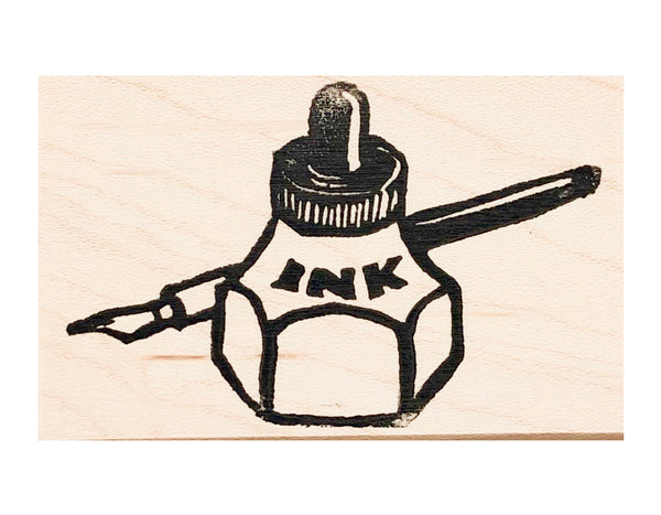 Snail Mail and Art Themed Rubber Stamps