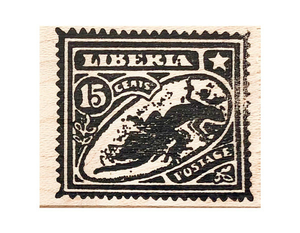 INTERNATIONAL POSTAGE STAMP RUBBER STAMPS