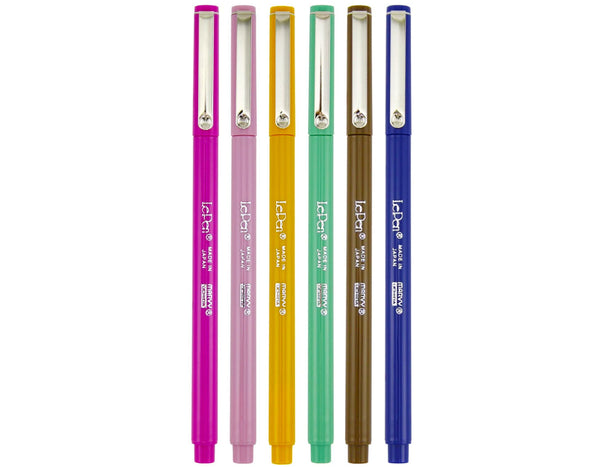 magenta, navy, sepia, pale mauve, mustard, jade green