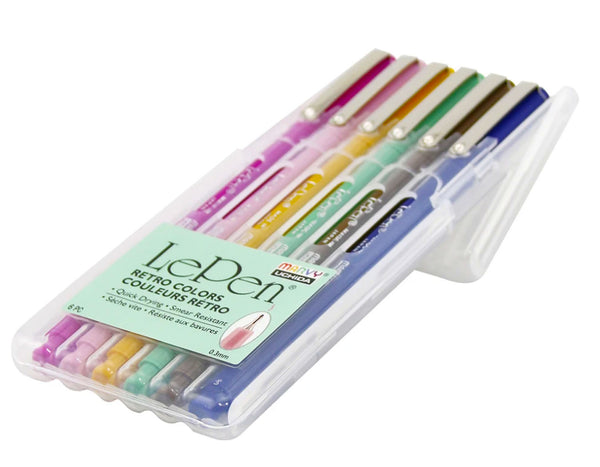 LE PEN RETRO 6 PIECE SET