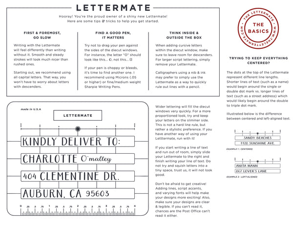 The Lettermate