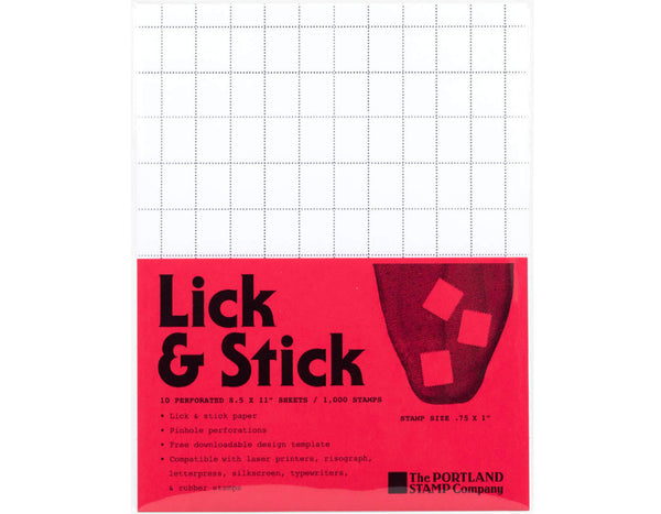 10 perforated 8.5 x 11" sheets
