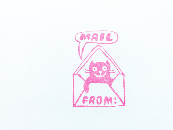 EXTRA SPECIAL MAIL THEME RUBBER STAMPS FROM GERMANY