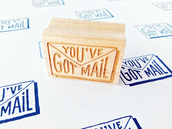 Mail More Love Rubber Stamps