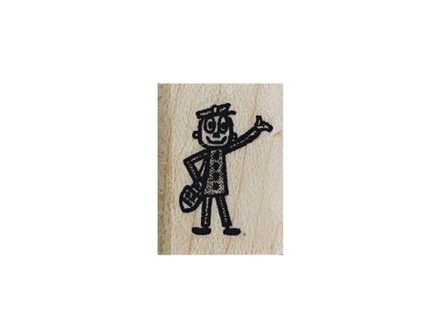 Snail Mail and Art Themed Rubber Stamps