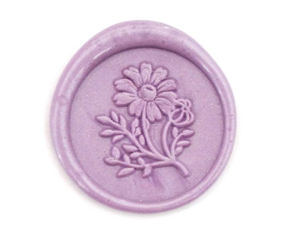 chamomile brass wax seal