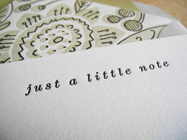 Moglea Letterpress Liner Notes Set