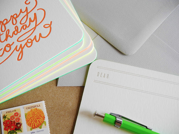 Moglea Ultra Luxe Letterpress Cards