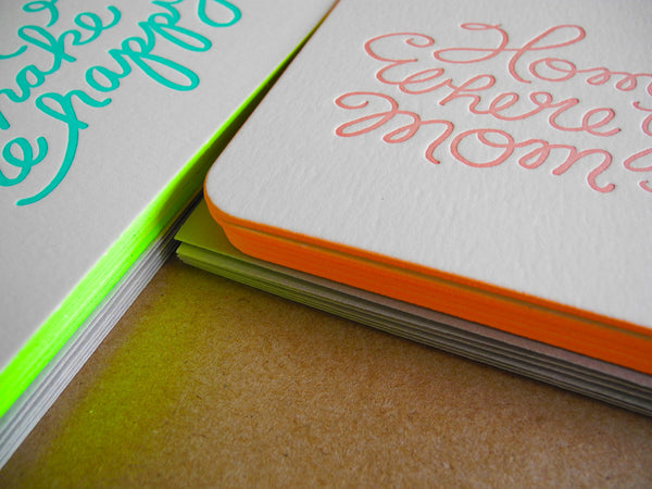 Moglea Ultra Luxe Letterpress Cards