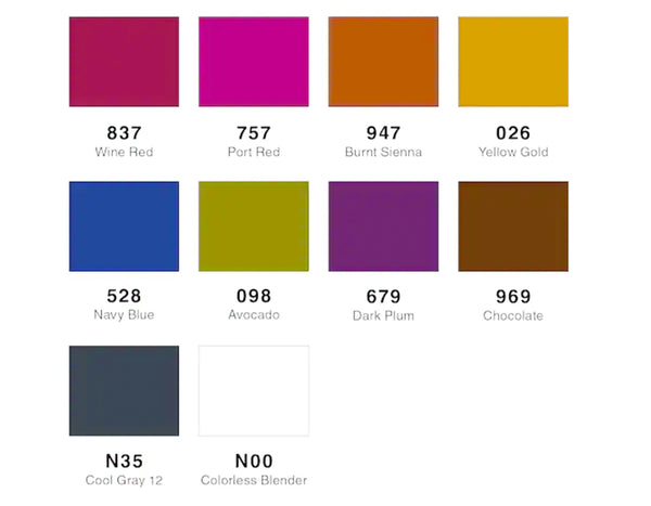 Muted Fall Palette - Dual Brush Pen Art Marker Set
