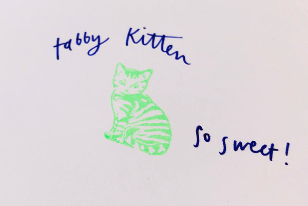 New Cat Rubber Stamps