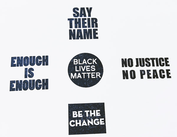 Protest Rubber Stamps