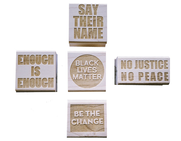 Protest Rubber Stamps