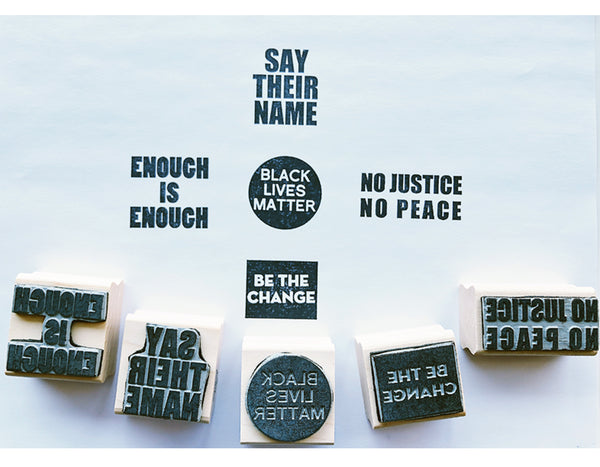 Protest Rubber Stamps