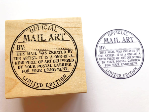 Mail Art and Handwritten Letter Rubber Stamps