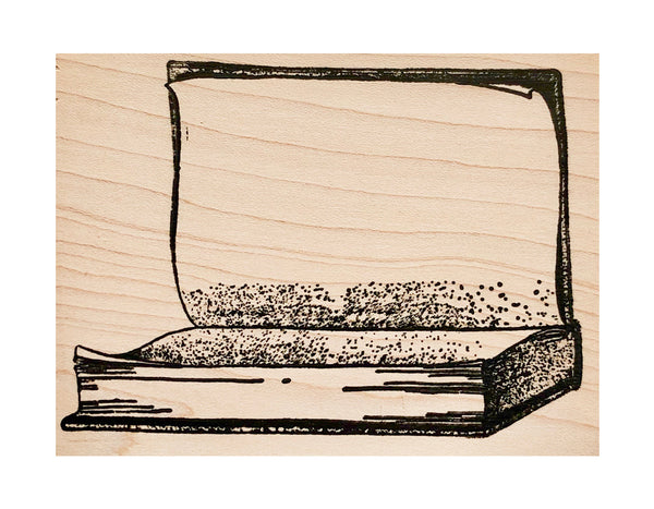 Snail Mail and Art Themed Rubber Stamps